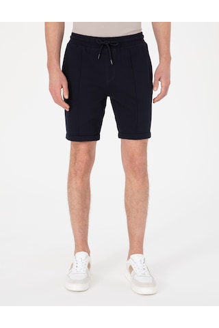Pierre Cardin Lacivert Regular Fit Örme Şort 50310567-vr033
