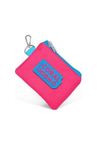 Coral High Kids Neon Mercan Lacivert Bozuk Para Çantası 21707