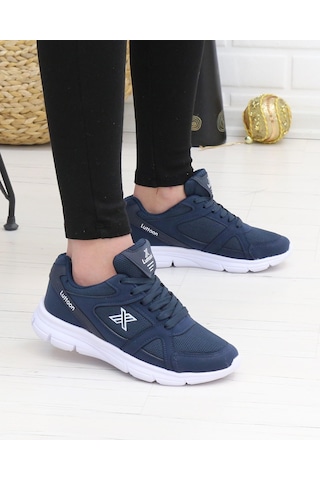 Luttoon 251 Lacivert 36-40 Unisex Spor Ayakkabı Laci Beyaz
