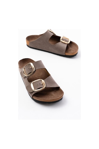 Aymood P-101 Vizon Günlük Birkenstock Kadın Terlik