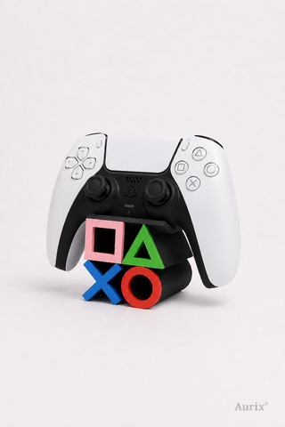 Playstation 5 Dualsense Joystick Standı - Renkli Joystick Kol Tutucu Siyah