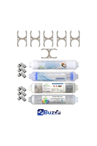 Su Arıtma Cihazı 4 Lü Set Tam Yenileme Seti Su Arıtma Cihazı 4 Lü Set Tam Yenileme Seti