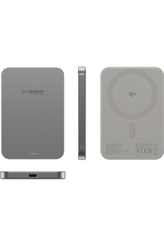 Empower By Panzerglass 5000mah Powerbank Titanium Gri Titanyum