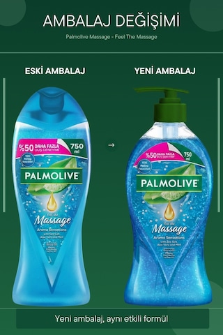Palmolive Aroma Sensations Feel The Massage Cilt Yenileyici Peeling Etkili Banyo ve Duş Jeli 750 ML