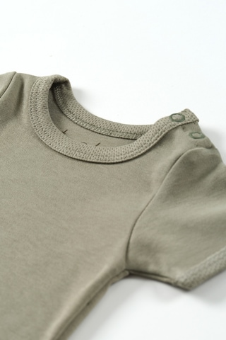 Tinylamb Elation Gourd Şort Ve Bodysuit Takım - 2 Parça Haki Yeşil