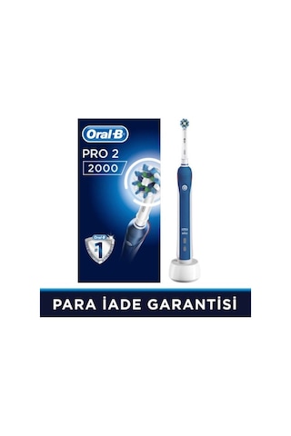 Oral-B Pro 2000 Cross Action Şarj Edilebilir Diş Fırçası