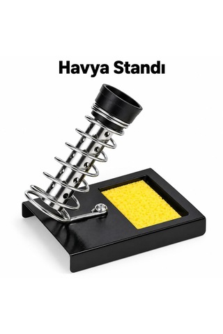 Havya Standı Paslanmaz Çelik Yaylı- Havya Dahil Değildir