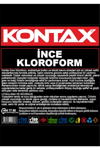 Kontax İnce Kloroform 400 Gr
