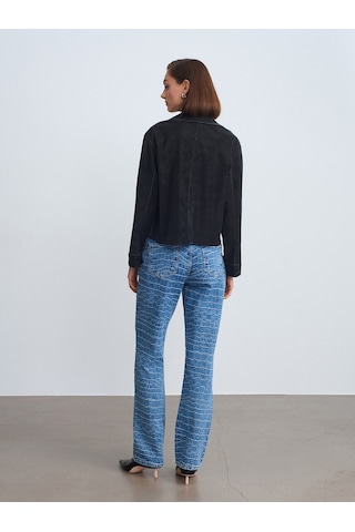 Dilvin 72095 %100 Pamuk Straight Jean-mavi Mavi