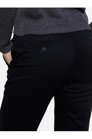 Sisley Streç Pamuklu Normal Bel Chino Pantolon Kadın Siyah Pantolon - 325p4byw55ah6
