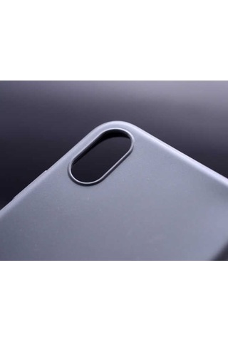 Apple Uyumlu iPhone XR 6.1 Kılıf Zore Imax Silikon Kılıf-Siyah