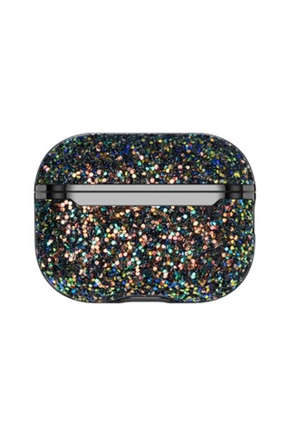Jenerik Onegif Apple Airpods Pro 2 2.nesil Bright Simli Airpods Kapak - Siyah