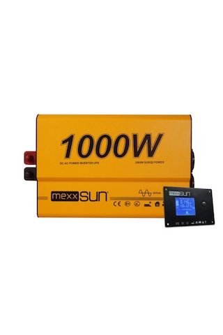 12v Volt - 1000w Watt Tam Sinüs Şarjlı Ups İnverter 220v Çevirici