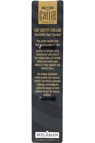 Cattie Lastikli Kedi Boyun Tasması Kırmızı 1x20-30 Cm