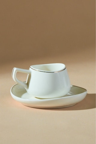 Karaca  Streamline Hole 6 Kişilik Kahve Fincan Takımı 80 ml