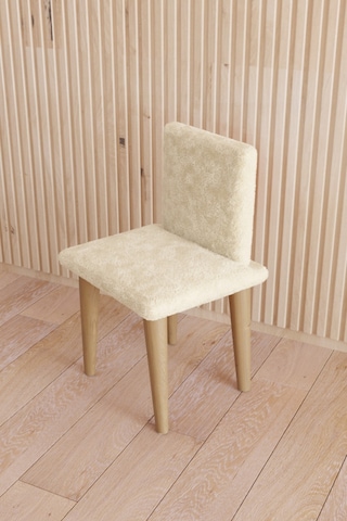 Fahrettin Küçük Montessori Çocuk Masası Oyun Masası Aktivite Masası Çalışma Masası -1 Adet Beyaz Welsoft Sandalyeli Beyaz