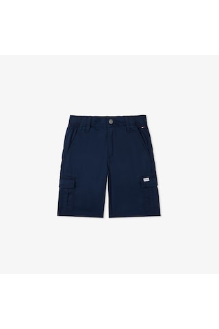 Tommy Hilfiger Woven Cargo Çocuk Lacivert Şort Kb0kb09587 Lacivert
