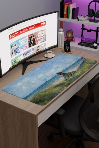 Vinland Saga Anime V3 - 90x40 Xxl Gaming Kauçuk Kaymaz Taban Mouse Pad Fare Altlığı
