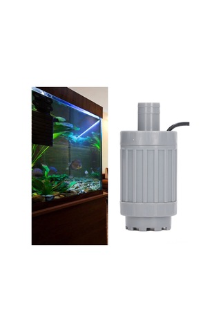 Geeksen 12v Dc Suşme Pompa, 5m Yükseklik, 40m³/saat Debi, Sessiz Çalışma, Su Yokluğu Korumalı, Akvaryum Ve Bahçe Kullanıma Uygun