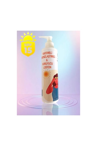 Kademeli Bronzlaştırıcı Koruyucu Losyon Spf15 200ml