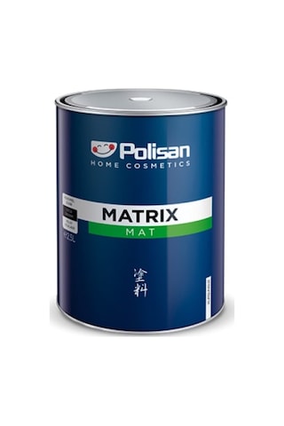 Polisan Matrix Sentetik Yağlı Metal,Ahşap,Duvar Boyası Beyaz Mat