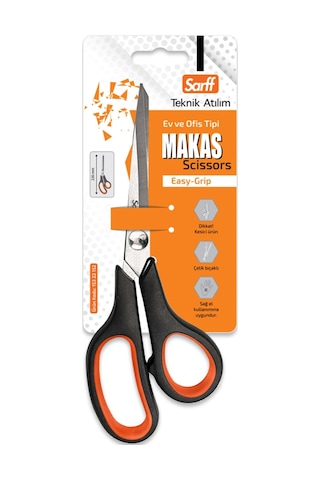 Sarff Easy Grıp Ofis Makası - 22cm