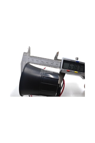 6 Ses Tonlu Mini Alarm Sireni 20W 12V Max.133dba Carub