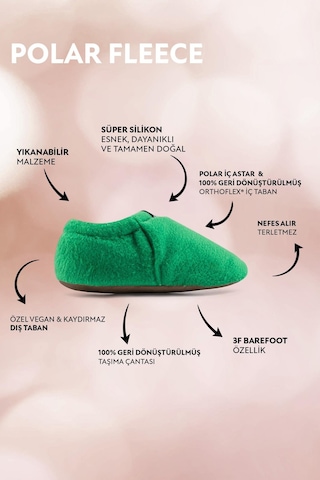 Polar Fleece Saks Polar Barefoot Patik Saks