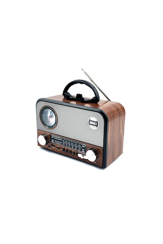 Nns Ns-6697bt Taşınabilir Bluetooth Nostaljik Radyo 5639