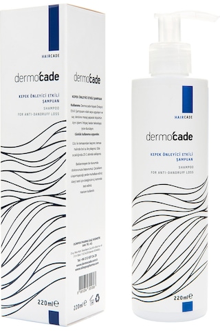 Dermocade Haircade Kepek Önleyici Etkili Şampuan 220 ML