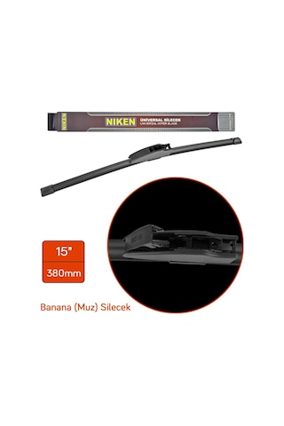 Niken Banana Silecek Üniversal 380 MM - 15 İnç