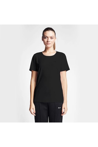 Lescon Kadın Kısa Kollu T-shirt 24s-2204-24b 24btbb002204-siyah Siyah