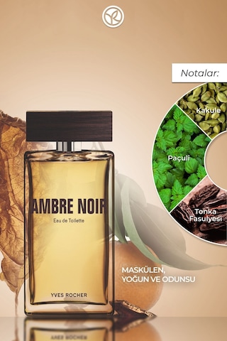 Yves Rocher Ambre Noir Erkek Parfüm EDT 100 ML