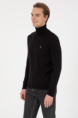 U.s. Polo Assn. Erkek Siyah Kazak /triko 50313640-vr046 Siyah