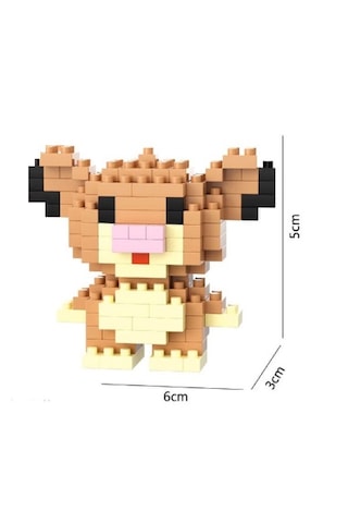 New Block Bricks 3d Puzzle Yapı Blokları Seti - Aslan Kral Simba