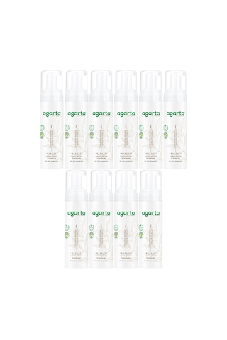 Agarta Doğal Yüz Temizleme Köpüğü 225ml 9 Lu Set