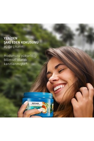 300 Ml Argan Yağı İçeren Onarıcı Saç Bakım Maskesi