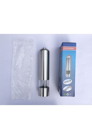 Ulzyvf Elektrikli Paslanmaz Çelik Baharat Değirmeni - Pratik Dayanıklı Mutfak Aleti Diğer