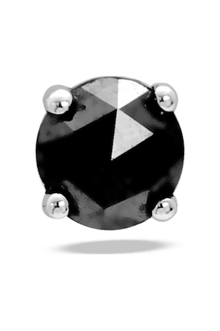 Ariş 0.50 Karat Siyah Pırlanta Erkek Küpe