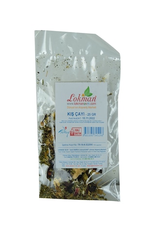 Lokman Bitkisel Karışık Osmanlı Çayı Kış Çayı 25 G