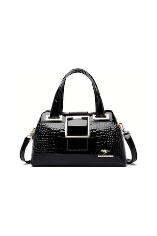 Timsah Desenli Bayan Çanta