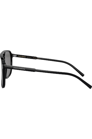 DOLCE&GABBANA 4423 501/81 58 Erkek SİYAH Köşeli Çerçeve Güneş Gözlüğü