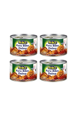Burcu Kuru Biber Dolma 400 Gr X 4 Adet