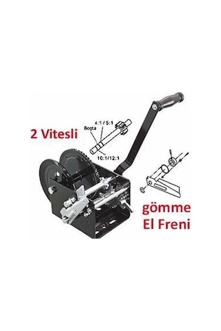 El Vinci Kollu Irgat - 545 Kg - 1200 Lb