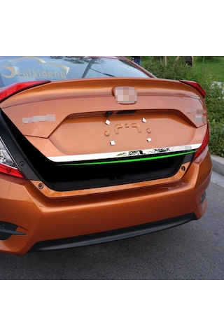 Honda Civic Fc5 Krom Bagaj Alt Çıtası 2016 - 2020