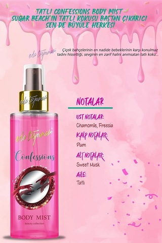 Eda Taşpınar Confessions Body Mist Vücut Spreyi 200 ML