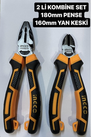 İcco 2li Kombine Set 180 Mm Pense 160 Mm Yan Keski