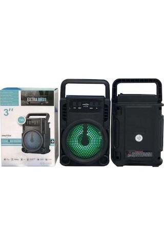 Greatnice GTS-1360 Işıklı Taşınabilir Bluetooth Hoparlör