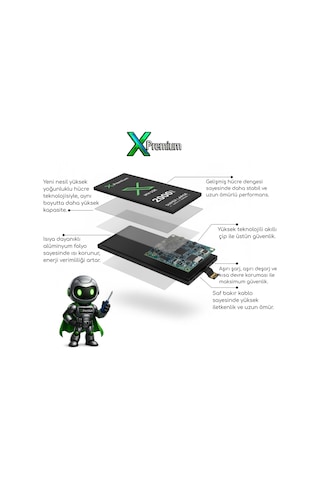 Xiaomi Redmi Note 11 Pro+ 5g Uyumlu Batarya Xpremium Pil Süper Yüksek Kalite 4900 Mah Bp47