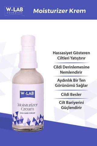 W-Lab Cosmetics Moisturizer Krem 50 ML